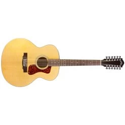 Guild Westerly Collection F-2512E Maple Acoustic Electric 12-String Guitar, Solid Sitka Spruce Top