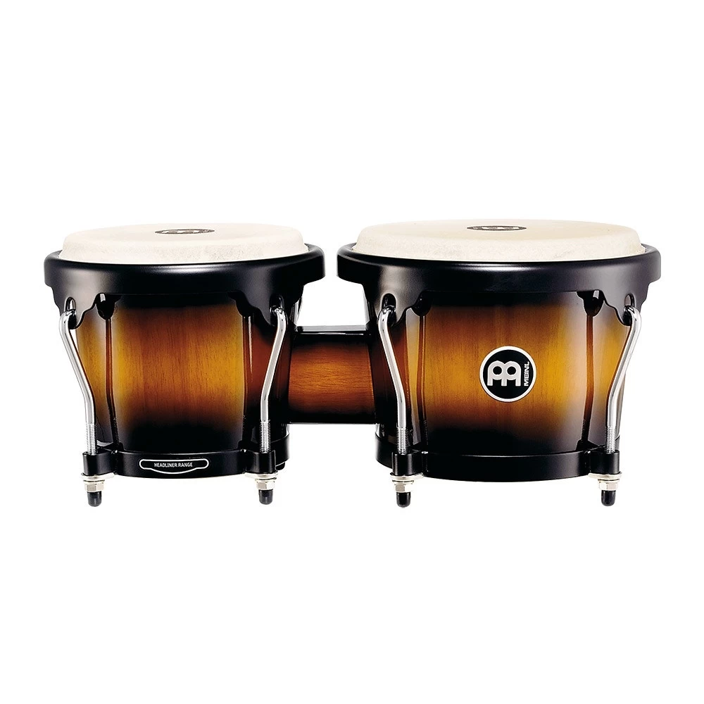 Meinl Percussion HB100VSB Headliner Series Wood Bongos (6 3/4" Macho & 8" Hembra) - Vintage Sunburst 3 Meinl Percussion HB100VSB Headliner Series Wood Bongos (6 3/4" Macho & 8" Hembra) - Vintage Sunburst