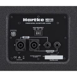 Hartke HyDrive HD115 1x15 Bass Guitar Speaker Cabinet, 500w, 8 Ohms -Musical Instrument Store hd115 panel