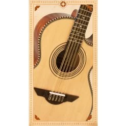 H. Jimenez LBQ4 El Patron Acoustic Bajo Quinto Guitar Mahogany Back
