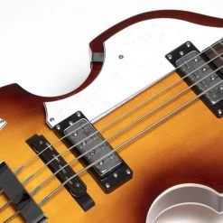 Hofner Violin Bass, Left-Handed, Thermo Modified Jatoba Fretboard, Ignition Sunburst -Musical Instrument Store hof hi bb pe l sb 5