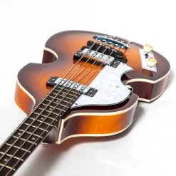 Hofner Violin Bass, Left-Handed, Thermo Modified Jatoba Fretboard, Ignition Sunburst -Musical Instrument Store hof hi bb pe l sb 6