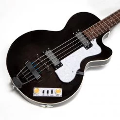 Hofner HI-CB-PE-TBK Ignition Club Bass, Rosewood Fretboard, Transparent Black -Musical Instrument Store hof hi cb pe tbk 3