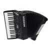 Hohner Amica Forte III 72 Chromatic Piano Accordion, 34 Keys, Jet Black -Musical Instrument Store hoh amica iii 72 blk 1