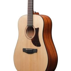 Ibanez AAD1012E Advanced Acoustic 12-String Guitar, Solid Sitka Spruce Top -Musical Instrument Store ibz aad1012eopn 4