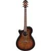 Ibanez AEG70LTIH Left Handed Acoustic Electric Guitar, Tiger Burst High Gloss -Musical Instrument Store ibz aeg70ltih