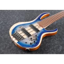 Ibanez BTB846CBL BTB Standard 6-String Electric Bass Guitar, Jatoba Fretboard, Cerulean Blue Burst Low Gloss -Musical Instrument Store ibz btb846cbl 4