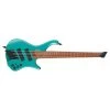 Ibanez EHB1005SMS EHB Series Headless Short-Scale Multi-Scale 5-String Bass, Emerald Green Metallic Matte -Musical Instrument Store ibz ehb1005smsemm