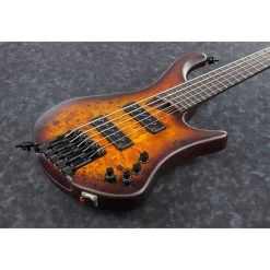 Ibanez EHB1505DEF EHB Ergonomic Headless 5-String Bass Guitar, Panga Panga Fretboard, Dragon Eye Burst Flat -Musical Instrument Store ibz ehb1505def 3
