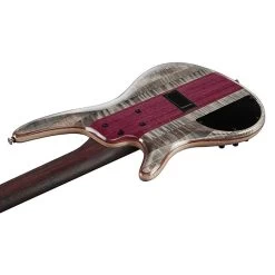 Ibanez SR5CMDX SR Premium 5-String Bass, Panga Panga Fretboard, Black Ice Low Gloss -Musical Instrument Store ibz sr5cmdxbil 3