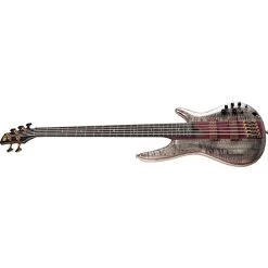 Ibanez SR5CMDX SR Premium 5-String Bass, Panga Panga Fretboard, Black Ice Low Gloss -Musical Instrument Store ibz sr5cmdxbil 4