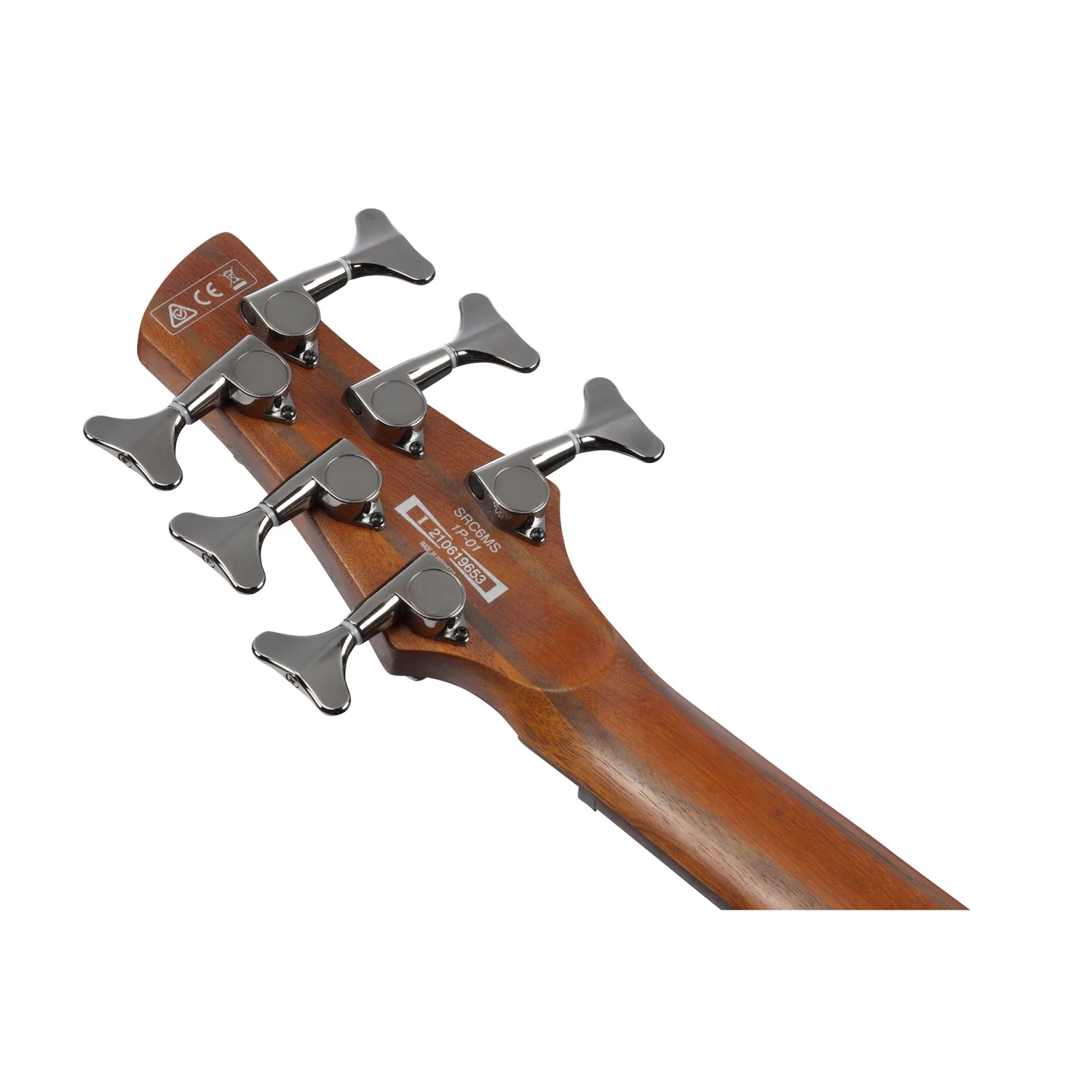 Ibanez SRC6MS SR Bass Workshop 6-String Bass, Rosewood Fretboard, Black Stained Burst Low Gloss 9 Ibanez SRC6MS SR Bass Workshop 6-String Bass, Rosewood Fretboard, Black Stained Burst Low Gloss - Image 7