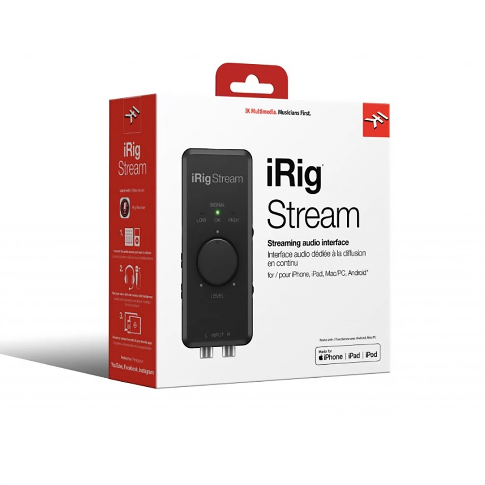 IK Multimedia IRig Stream Streaming Audio Interface For Podcasting And Livestreaming 11 IK Multimedia IRig Stream Streaming Audio Interface For Podcasting And Livestreaming - Image 9