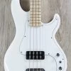 G&L USA Kiloton Bass, Alpine White, Pearl Block Inlays, Maple Fretboard, 1.5" Nut Width, Only 8.9 Lbs! -Musical Instrument Store img 0150 3