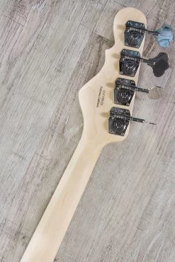 G&L USA Kiloton Bass, Alpine White, Pearl Block Inlays, Maple Fretboard, 1.5" Nut Width, Only 8.9 Lbs! -Musical Instrument Store img 0155