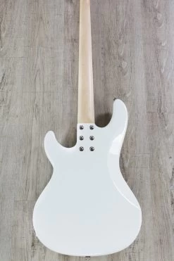 G&L USA Kiloton Bass, Alpine White, Pearl Block Inlays, Maple Fretboard, 1.5" Nut Width, Only 8.9 Lbs! -Musical Instrument Store img 0156 2