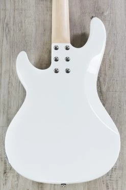 G&L USA Kiloton Bass, Alpine White, Pearl Block Inlays, Maple Fretboard, 1.5" Nut Width, Only 8.9 Lbs! -Musical Instrument Store img 0157
