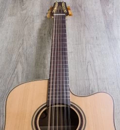 Takamine P3DC12 12-String Dreadnought Acoustic-Electric Guitar Natural With Case -Musical Instrument Store img 1666 3