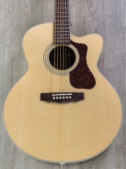 Guild F-150 Jumbo CE Acoustic-Electric Guitar, Fishman Pickup, Natural