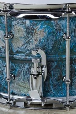 Pork Pie Percussion Patina Brass Snare Drum, Patina Finish (8 X 14") -Musical Instrument Store img 1919 2