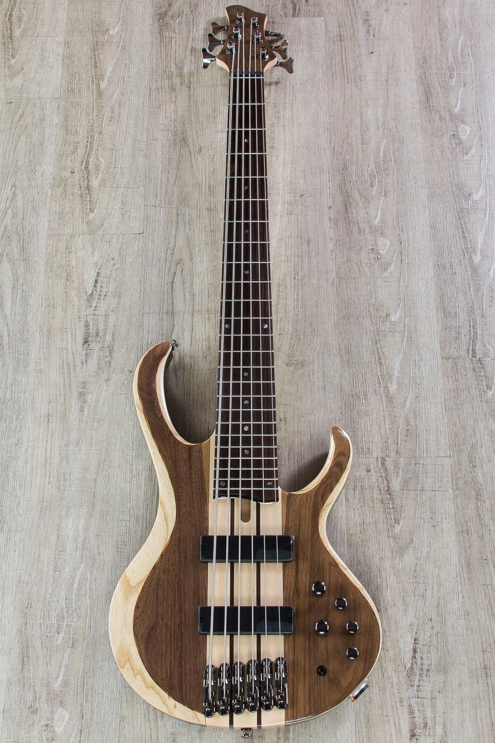 Ibanez BTB746 NTL BTB Standard 6-String Electric Bass, Rosewood Fretboard - Natural Low Gloss 7 Ibanez BTB746 NTL BTB Standard 6-String Electric Bass, Rosewood Fretboard - Natural Low Gloss - Image 5