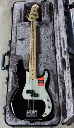 Fender American Professional Precision Bass, Black, Maple Board - 0193612706 -Musical Instrument Store img 2103