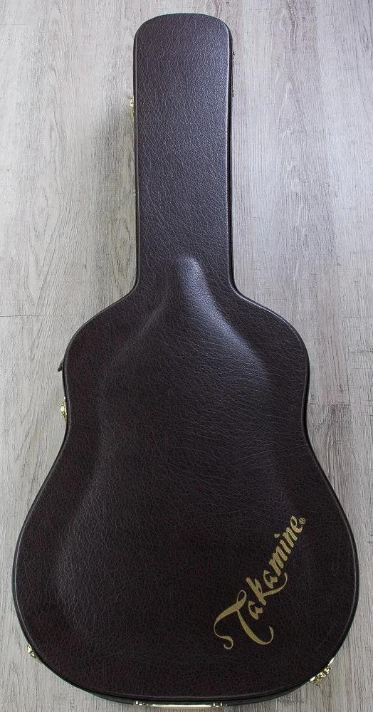 Takamine P3DC Left-Handed Dreadnought Acoustic-Electric Guitar, Natural, Rosewood Board 12 Takamine P3DC Left-Handed Dreadnought Acoustic-Electric Guitar, Natural, Rosewood Board - Image 10