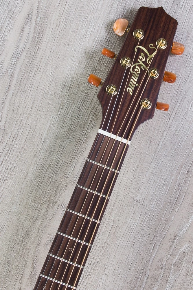 Takamine P3DC Left-Handed Dreadnought Acoustic-Electric Guitar, Natural, Rosewood Board 13 Takamine P3DC Left-Handed Dreadnought Acoustic-Electric Guitar, Natural, Rosewood Board - Image 11