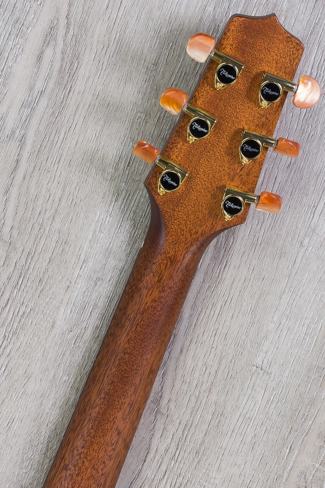 Takamine P3DC Left-Handed Dreadnought Acoustic-Electric Guitar, Natural, Rosewood Board 14 Takamine P3DC Left-Handed Dreadnought Acoustic-Electric Guitar, Natural, Rosewood Board - Image 12