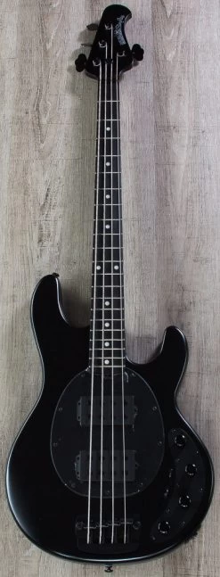 Ernie Ball Music Man StingRay 4HH Bass, Stealth Black, Ebony Fretboard 17 Ernie Ball Music Man StingRay 4HH Bass, Stealth Black, Ebony Fretboard -Musical Instrument Store img 3893