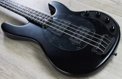 Ernie Ball Music Man StingRay 4HH Bass, Stealth Black, Ebony Fretboard 15 Ernie Ball Music Man StingRay 4HH Bass, Stealth Black, Ebony Fretboard -Musical Instrument Store img 3895 1