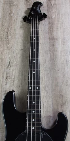 Ernie Ball Music Man StingRay 4HH Bass, Stealth Black, Ebony Fretboard 16 Ernie Ball Music Man StingRay 4HH Bass, Stealth Black, Ebony Fretboard -Musical Instrument Store img 3898