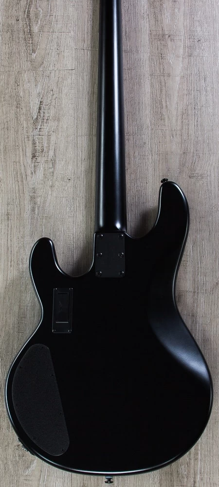 Ernie Ball Music Man StingRay 4HH Bass, Stealth Black, Ebony Fretboard 8 Ernie Ball Music Man StingRay 4HH Bass, Stealth Black, Ebony Fretboard - Image 6