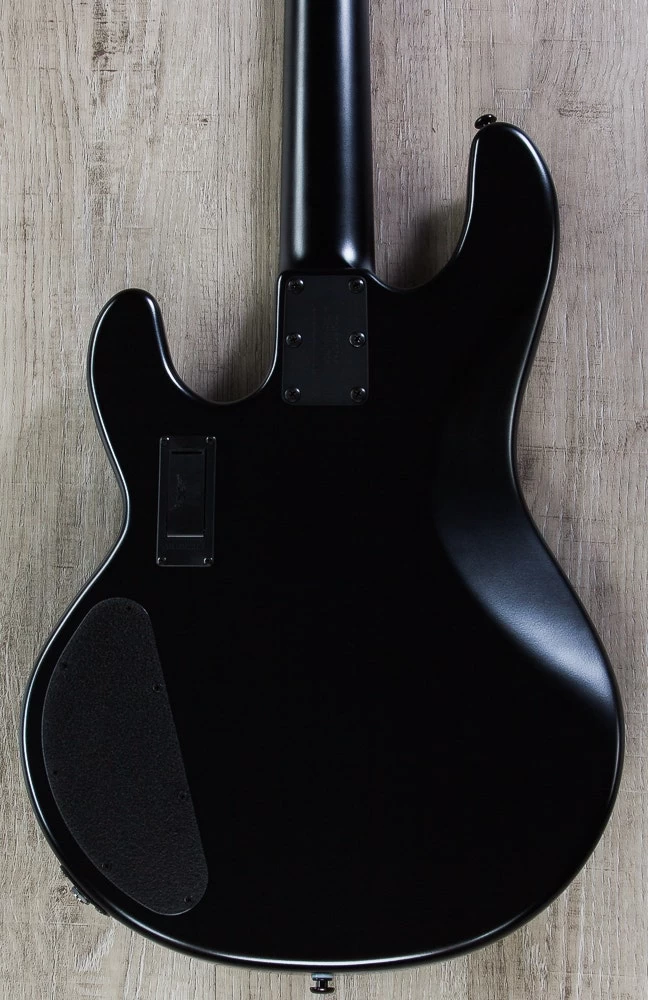 Ernie Ball Music Man StingRay 4HH Bass, Stealth Black, Ebony Fretboard 9 Ernie Ball Music Man StingRay 4HH Bass, Stealth Black, Ebony Fretboard - Image 7