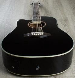 Oscar Schmidt OD312CE-BLH Left-Handed 12-String Acoustic-Electric Dreadnought -Musical Instrument Store img 3952