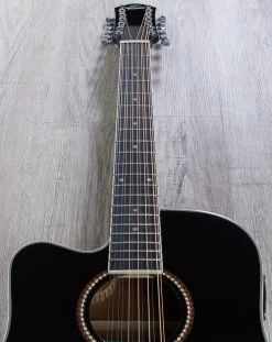 Oscar Schmidt OD312CE-BLH Left-Handed 12-String Acoustic-Electric Dreadnought -Musical Instrument Store img 3953