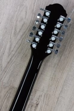 Oscar Schmidt OD312CE-BLH Left-Handed 12-String Acoustic-Electric Dreadnought -Musical Instrument Store img 3955