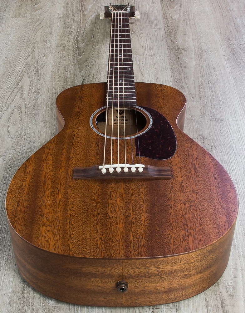 Guild USA M-20E Acoustic Guitar, Natural, Mahogany, LR Baggs Pickup 5 Guild USA M-20E Acoustic Guitar, Natural, Mahogany, LR Baggs Pickup - Image 3