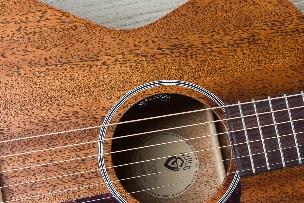 Guild USA M-20E Acoustic Guitar, Natural, Mahogany, LR Baggs Pickup 8 Guild USA M-20E Acoustic Guitar, Natural, Mahogany, LR Baggs Pickup - Image 6