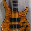 Peavey Cirrus 5-String Bass, Tiger Eye, Rosewood Board, Quilt Top -Musical Instrument Store img 6254 1