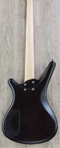 Warwick RockBass Corvette Basic Passive 4-String Electric Bass, Fretless - Nirvana Black Transparent Satin -Musical Instrument Store img 7683 1