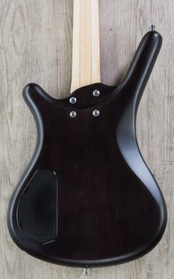 Warwick RockBass Corvette Basic Passive 4-String Electric Bass, Fretless - Nirvana Black Transparent Satin -Musical Instrument Store img 7684 1