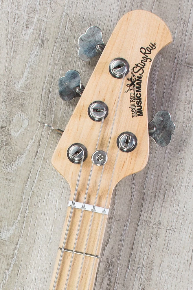 Ernie Ball Music Man StingRay 4 H, Vintage Sunburst, Maple Board, 3-Band EQ 8 Ernie Ball Music Man StingRay 4 H, Vintage Sunburst, Maple Board, 3-Band EQ - Image 6