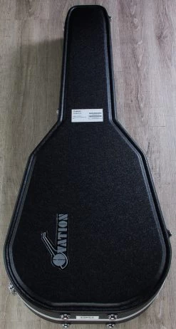 Ovation 2056AX-5 Pro Legend 12-String Deep Contour Cutaway Acoustic-Electric Guitar In Black With Hard Case -Musical Instrument Store img 9349