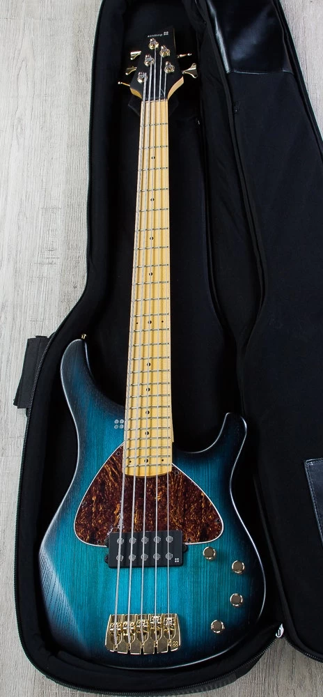 Sandberg Basic 5, Matte Blueburst, Euro Ash Body, Maple Fretboard, 5-String Bass 10 Sandberg Basic 5, Matte Blueburst, Euro Ash Body, Maple Fretboard, 5-String Bass - Image 8