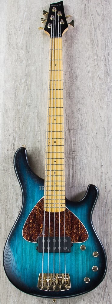 Sandberg Basic 5, Matte Blueburst, Euro Ash Body, Maple Fretboard, 5-String Bass 4 Sandberg Basic 5, Matte Blueburst, Euro Ash Body, Maple Fretboard, 5-String Bass - Image 2