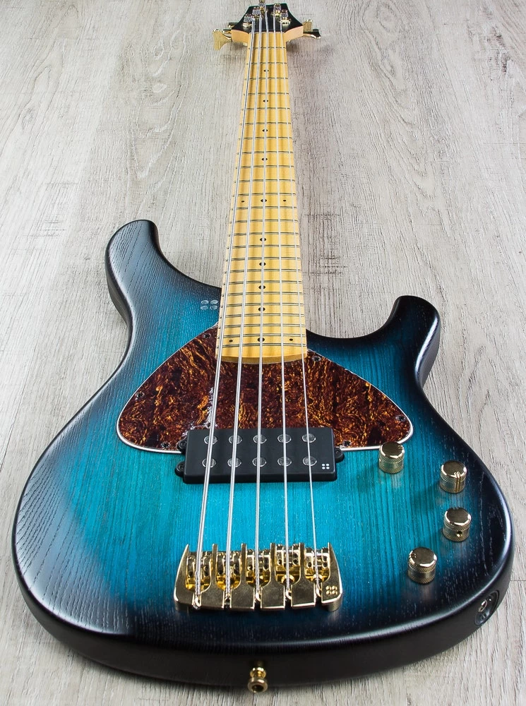 Sandberg Basic 5, Matte Blueburst, Euro Ash Body, Maple Fretboard, 5-String Bass 6 Sandberg Basic 5, Matte Blueburst, Euro Ash Body, Maple Fretboard, 5-String Bass - Image 4