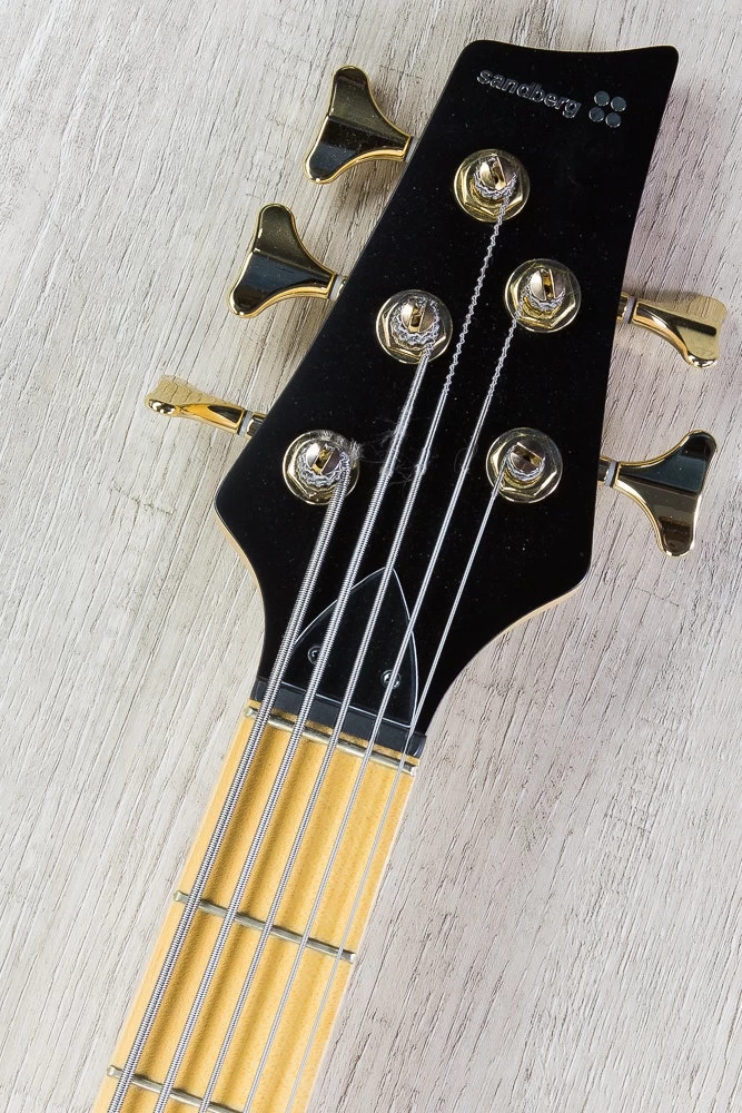 Sandberg Basic 5, Matte Blueburst, Euro Ash Body, Maple Fretboard, 5-String Bass 11 Sandberg Basic 5, Matte Blueburst, Euro Ash Body, Maple Fretboard, 5-String Bass - Image 9