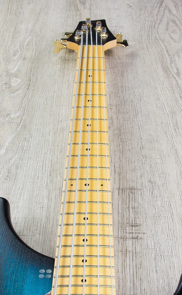 Sandberg Basic 5, Matte Blueburst, Euro Ash Body, Maple Fretboard, 5-String Bass 7 Sandberg Basic 5, Matte Blueburst, Euro Ash Body, Maple Fretboard, 5-String Bass - Image 5