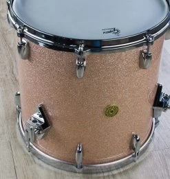Gretsch USA 3-Piece Drum Kit - Champagne Sparkle Nitron (14" X 20" Kick, 12/14" Toms) 9 Gretsch USA 3-Piece Drum Kit - Champagne Sparkle Nitron (14" X 20" Kick, 12/14" Toms) -Musical Instrument Store img 9580